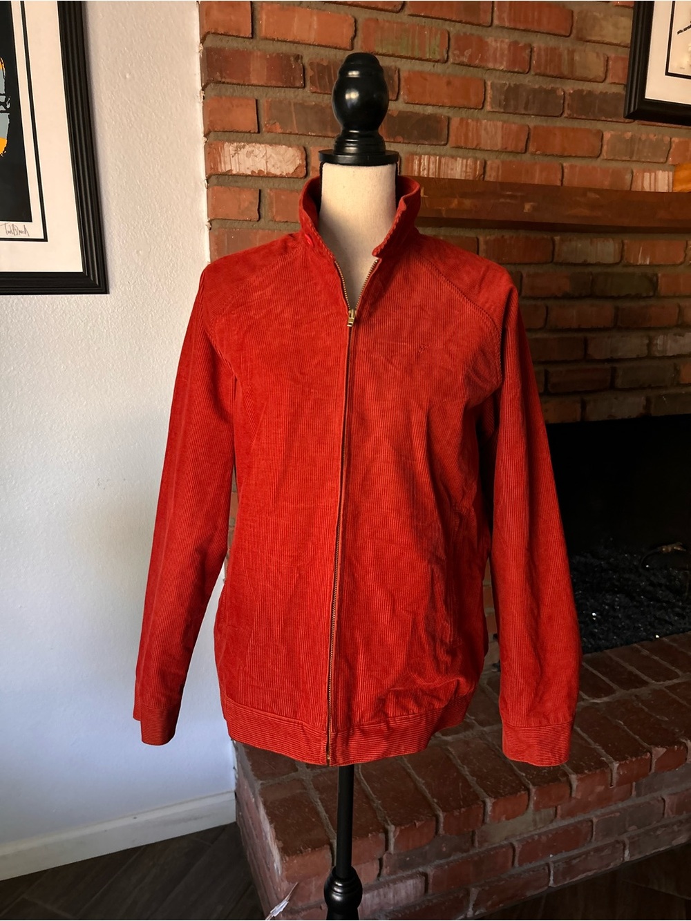 Supreme Harrington Corduroy Jacket in Burnt Orange Sz M